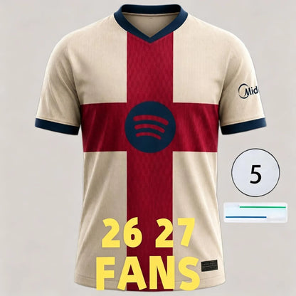 Barcelona 25 26 27 LAMINE YAMAL Lewandowski Soccer Jerseys Gordon GAVI RASHFORD  - SitterJersey.com