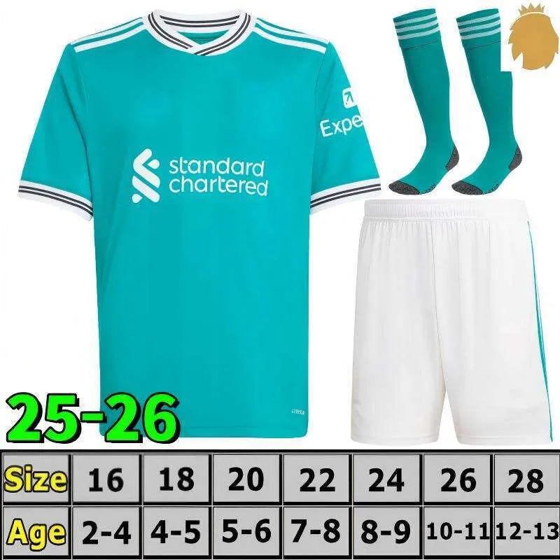 25 26 27 liverpool Wirtz SALAH football shirt Ekitike MAC ISAK ALLISTER Kerkez G - SitterJersey.com