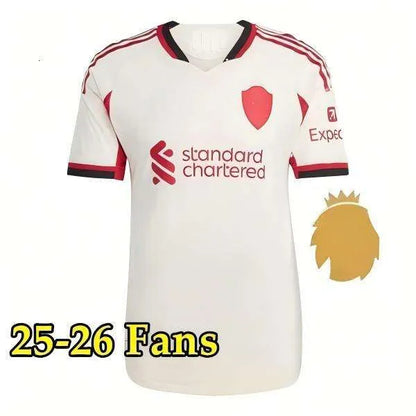 25 26 27 liverpool Wirtz SALAH football shirt Ekitike MAC ISAK ALLISTER Kerkez G - SitterJersey.com