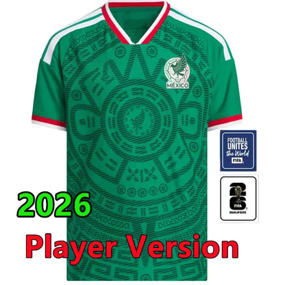 2026 Green Mexico jersey World Cup Home away Kit soccer jerseys A VEGA S GIMENEZ - SitterJersey.com
