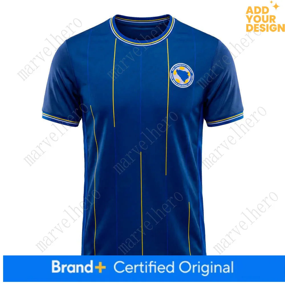 Bosnia Jersey 2026 Bosnia And Herzegovina Dzeko Soccer Jerseys 26 27 Home Away M - SitterJersey.com