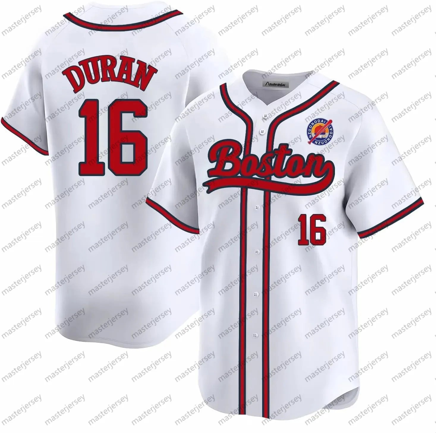 16 DURAN Baseball Jerseys ORTIZ YOSHIDA RAFAEL MASATAKA DEVERS JARREN Custom Men - SitterJersey.com