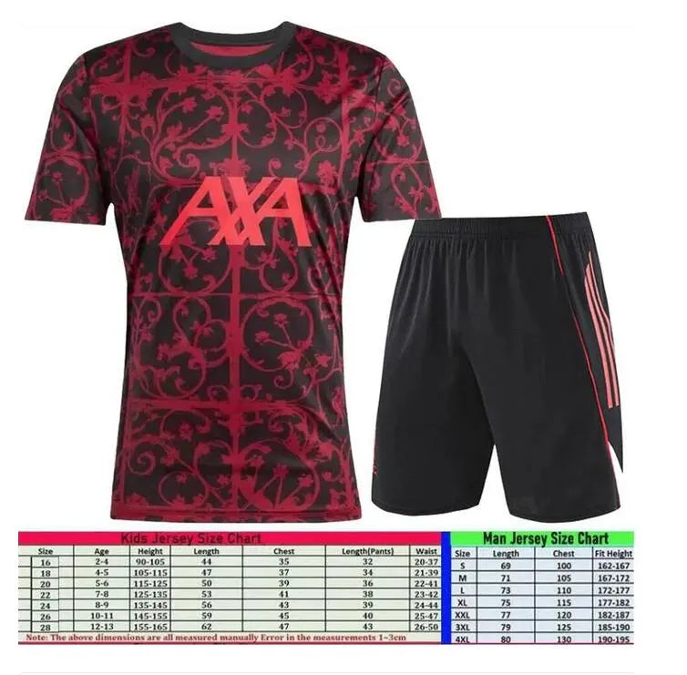LFC 25 26 27 Liveropool Jersey ISAK WIRTZ EKITIKE M.SALAH VIRGIL Liveropool socc - SitterJersey.com