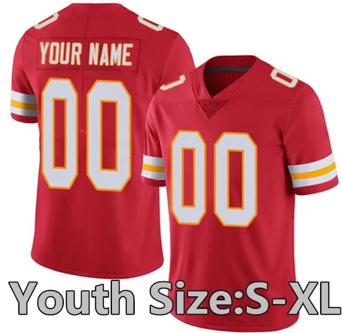 15 Patrick Mahomes Travis Kelce Isaih Pacheco Football Jersey Xavier Worthy Chri - SitterJersey.com