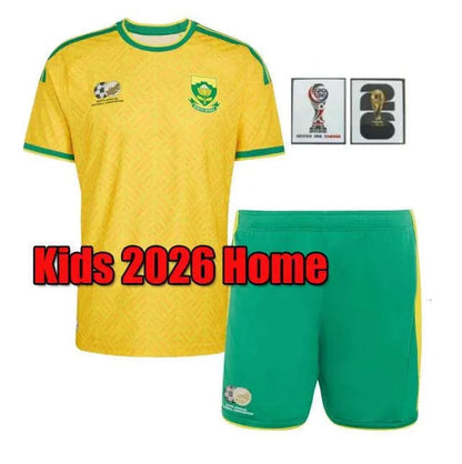 South Africa Football Shirt 2026 World Cup Home Kit FOSTER 26 27 Soccer Jersey A - SitterJersey.com