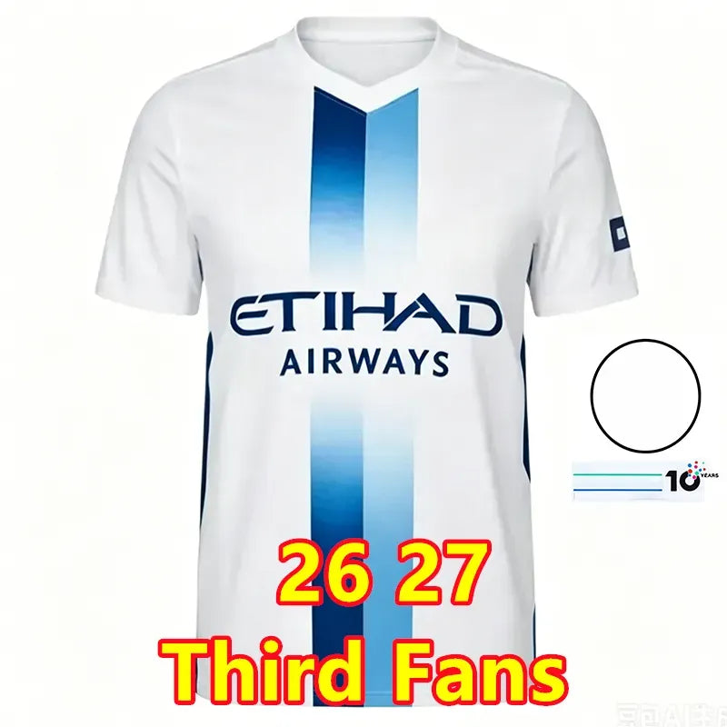 26 27 ManchesterS City Soccer Jerseys 2026 2027 Man City Fans Player Men Kids Ki - SitterJersey.com