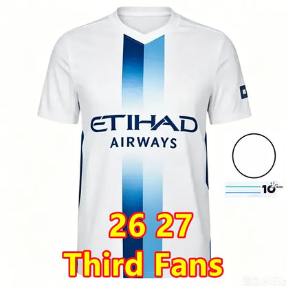 26 27 ManchesterS City Soccer Jerseys 2026 2027 Man City Fans Player Men Kids Ki - SitterJersey.com