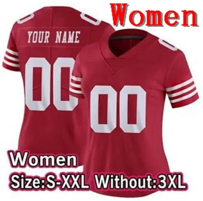 San Franciscocity 49erss Jesrey Mike Evans Christian McCaffrey Brock Purdy Footb - SitterJersey.com
