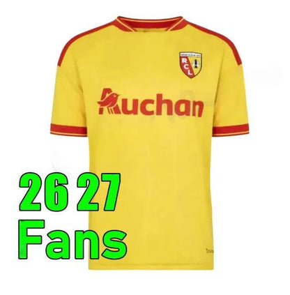 25 26 27 Home Away Maillot RC Lens Soccer Jerseys THIRD Saint-Barbe Special KAKU - SitterJersey.com