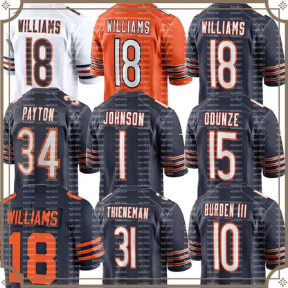Dillon Thieneman Kyle Monangai Luther Burden III Colston Loveland Caleb Williams - SitterJersey.com