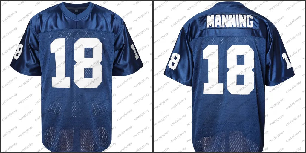 18 Men Comfy V-Neck Football Jerseys Mesh Embroidery For Training And Competitio - SitterJersey.com