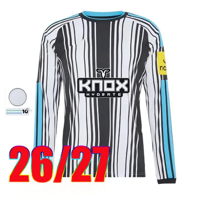 Newcastle 26 27 Football Shirt Black Children's Set Top BARNES BRONO G. Gordon I - SitterJersey.com