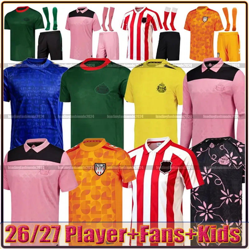 SUNDERLAND 25 26 27 NEW Soccer Jerseys STEWART SIMMS ROBERTS AMAD CLARKE DAJAKU  - SitterJersey.com