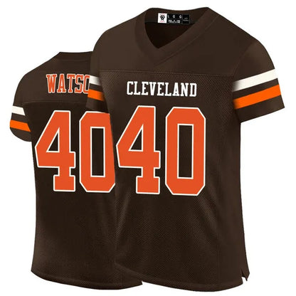 95 Myles Garrett Cities Football Jerseys Nick Chubb Winston Njoku Cedric Tillman - SitterJersey.com