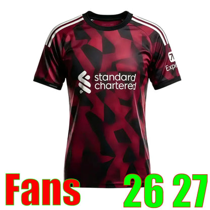 Liveropool Jersey 26 27 SZOBOSZLAI LFC ISAK WIRTZ EKITIKE M.SALAH VIRGIL soccer  - SitterJersey.com