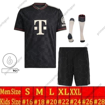 25 26 27 KANE OLISE soccer jerseys Anniversary BAYERNS MUNICH SANE KIMMICH UPAME - SitterJersey.com
