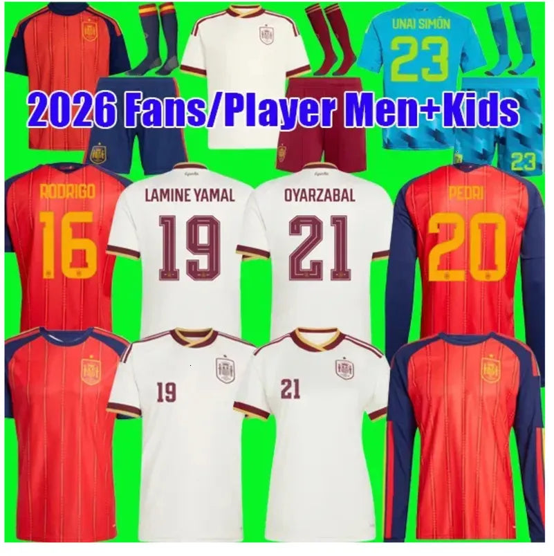 World Cup Spain Soccer Jersey 2026 - SitterJersey.com