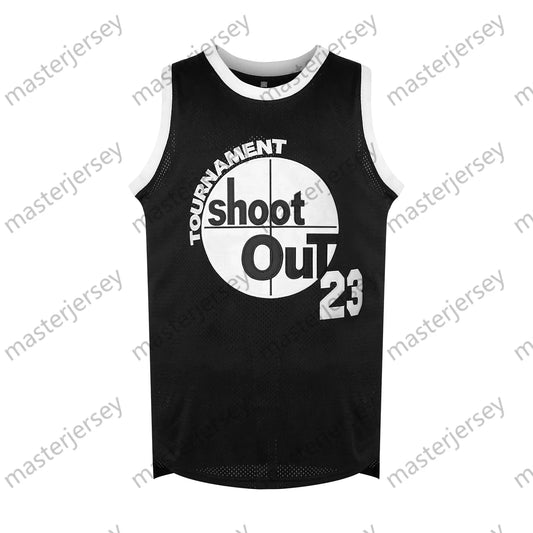 #23 MOTAW Men's Basketball Jersey Sweatshirt - Embroidered Movie Mesh Sleeveless - SitterJersey.com