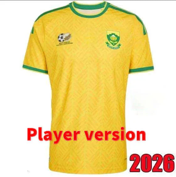 South Africa Football Shirt 2026 World Cup Home Kit FOSTER 26 27 Soccer Jersey A - SitterJersey.com
