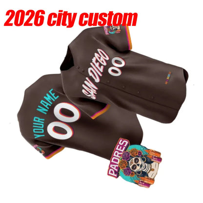 San Diegos Padres Jersey 23 Fernando Tatis Jr 2026 City Connect Nick Castellanos - SitterJersey.com