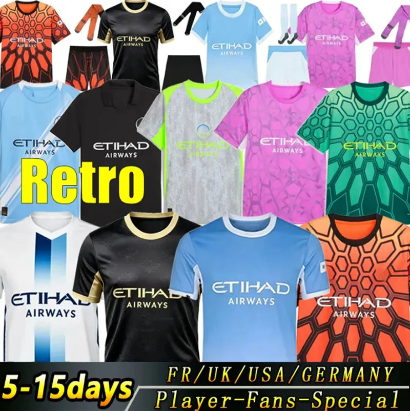 26 27 ManchesterS City Soccer Jerseys 2026 2027 Man City Fans Player Men Kids Ki - SitterJersey.com