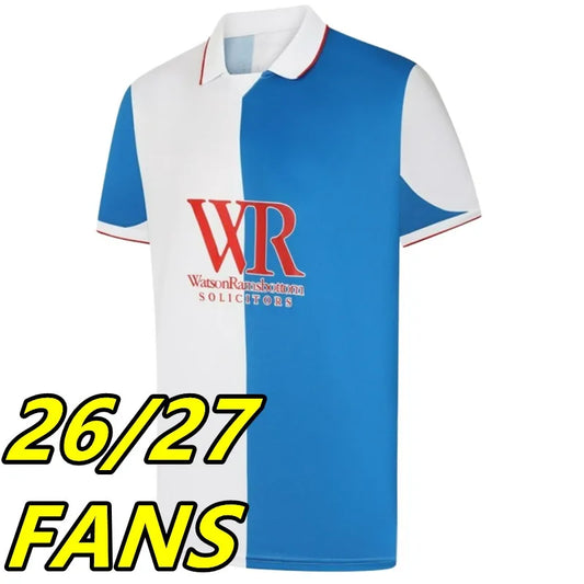 3XL 4XL Blackburn 26 27 Soccer Jerseys OHASHI SHEARER GUEYE DOLAN SIGURDSSON BRI - SitterJersey.com