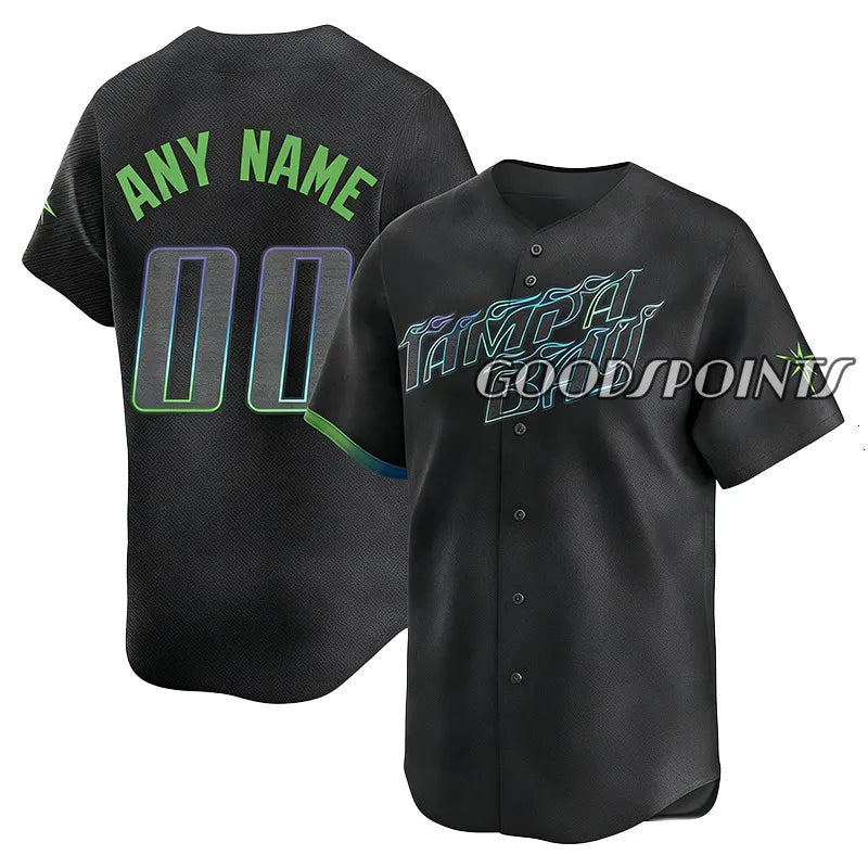 Tampa BayS rays jersey Yandy Diaz Junior Caminero Cedric Mullins Lux Ryan Pepiot - SitterJersey.com