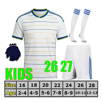 leeds utd 26 27 Icons Soccer Jerseys leeds unitedjersey 2026 27 TANAKA kids LONG - SitterJersey.com
