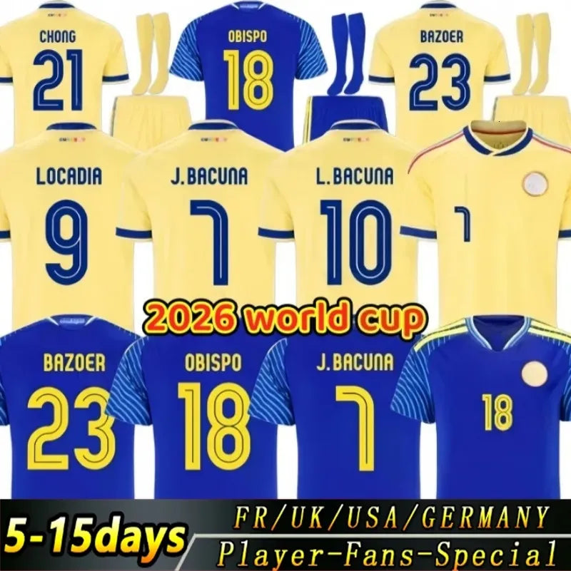 26 27 Curacao Soccer Jerseys 2026 2027 Player Fans Tahith Chong Sontje Hansen Ju - SitterJersey.com