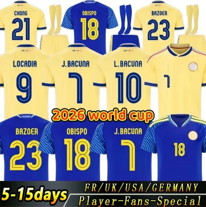 26 27 Curacao Soccer Jerseys 2026 2027 Player Fans Tahith Chong Sontje Hansen Ju - SitterJersey.com