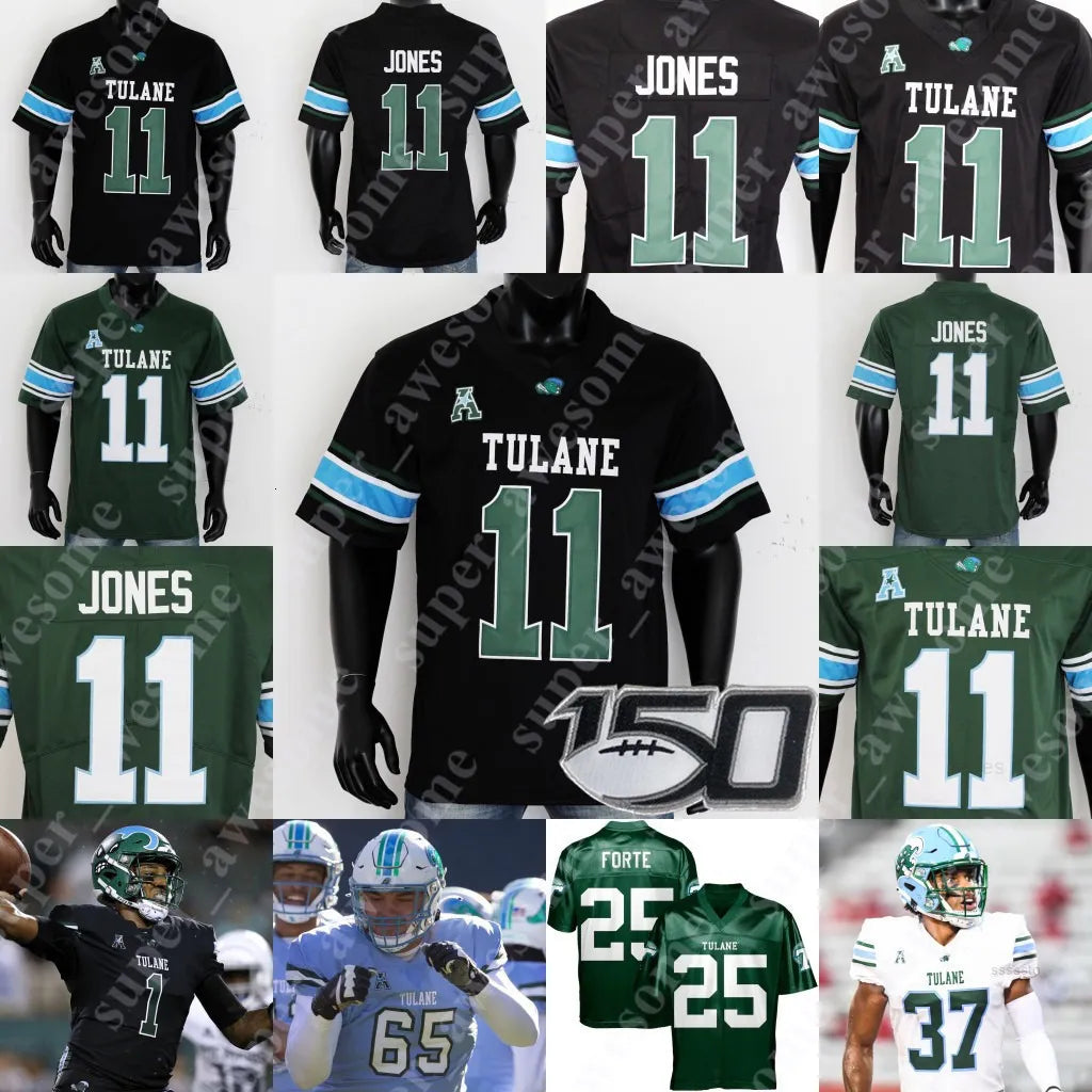 #28 GREEN Men's Comfy V-Neck Football Jerseys Mesh Embroidery For Training And C - SitterJersey.com