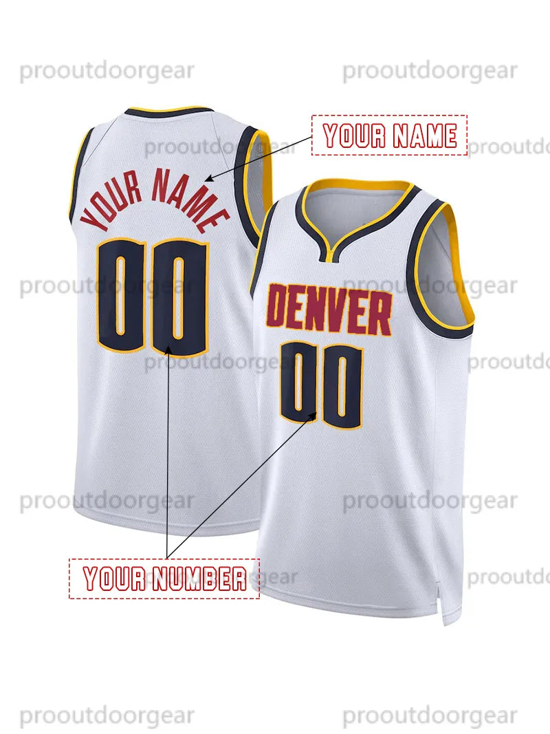 Jokic 2025 Basketball Jersey Murray Braun Porter Jr. Westbrook Custom Jerseys - SitterJersey.com