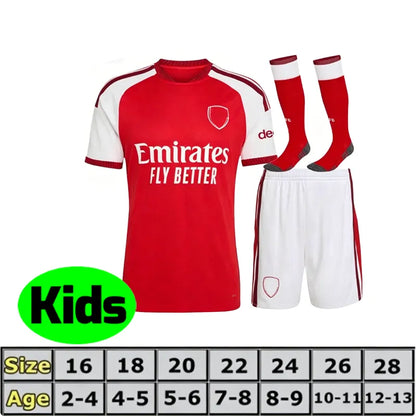 Champions kit 26 27 SAKA ODBCAARD RICE HAVERTZ CYOKERES 2026 arsenaly football t - SitterJersey.com