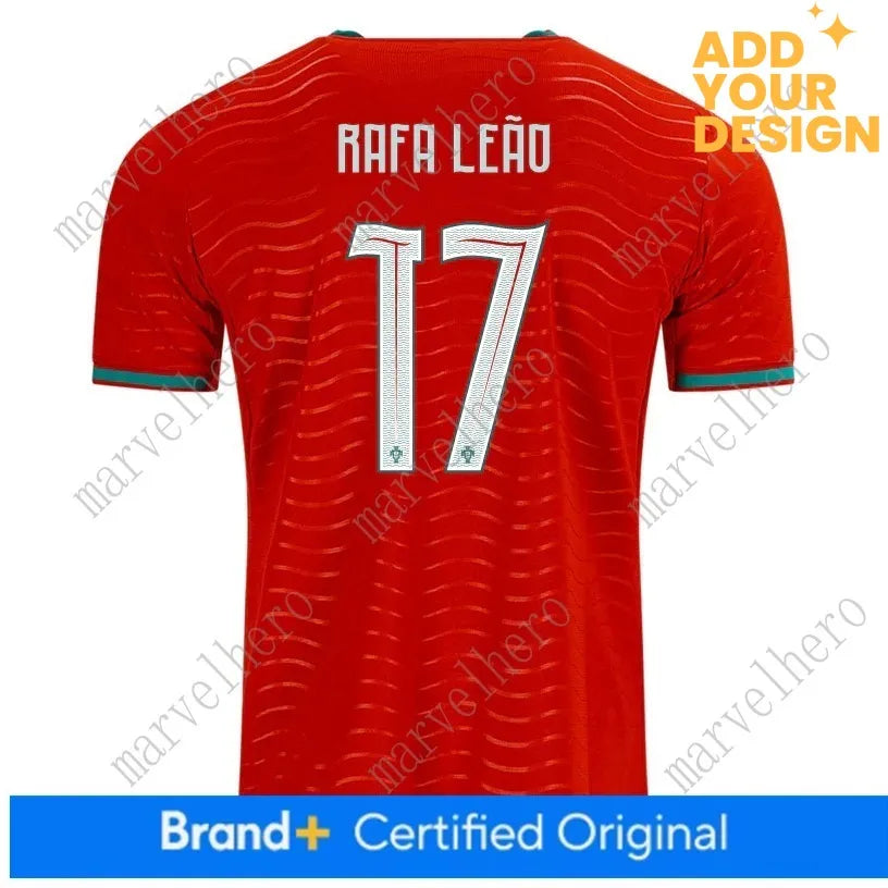 2026 Portugal soccer jerseys B.FERNANDES R. Leao JOAO FELIX BERMARDO camisa de f - SitterJersey.com