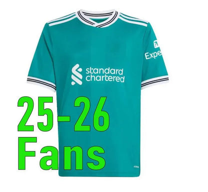 LFC 25 26 27 Liveropool Jersey ISAK WIRTZ EKITIKE M.SALAH VIRGIL Liveropool socc - SitterJersey.com