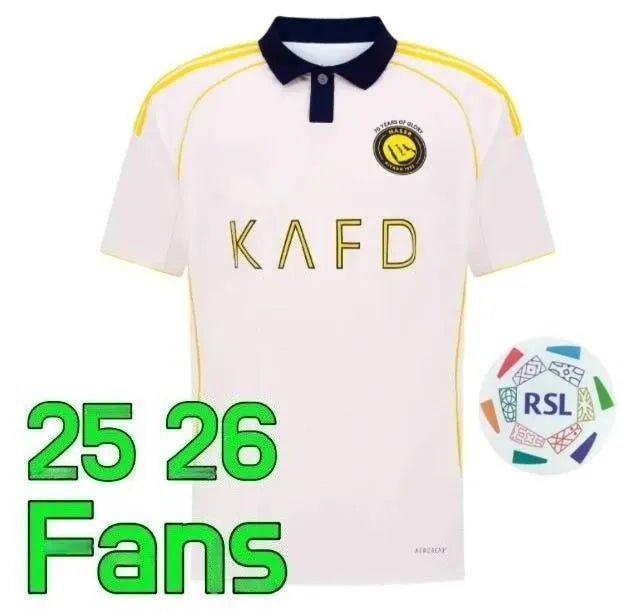 2025 2026 Al Nassr FC Soccer Jerseys Ronaldo CR7 25 26 27 Home Away Third Gonzal - SitterJersey.com