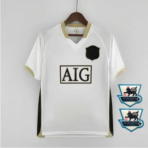 Retro jersey Manchest Soccer Jerseys Long Sleeved Ronaldo Rooney Giggs Nani 2006 - SitterJersey.com