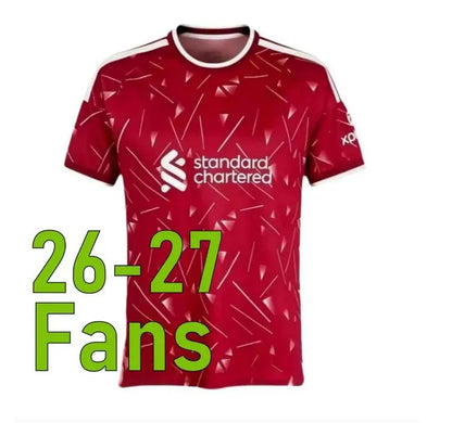 LFC 25 26 27 Liveropool Jersey ISAK WIRTZ EKITIKE M.SALAH VIRGIL Liveropool socc - SitterJersey.com