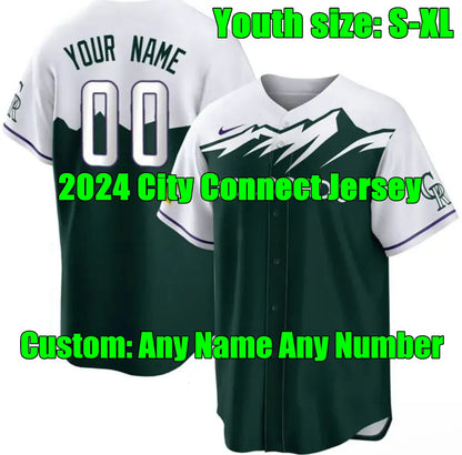 S-4XL 2024 Custom Kris Bryant Jersey Wilson Randal Grichuk Connor Joe Charlie Bl - SitterJersey.com