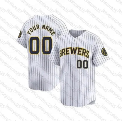 2026 Brewers Baseball Jersey Christian Yelich Jackson Chourio Jacob Misiorowski  - SitterJersey.com