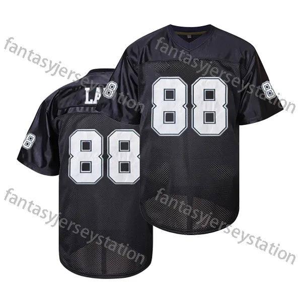 IN STOCK Men's 95 Football Movie Jersey Red Hennessy Queens Bridge Football Jers - SitterJersey.com