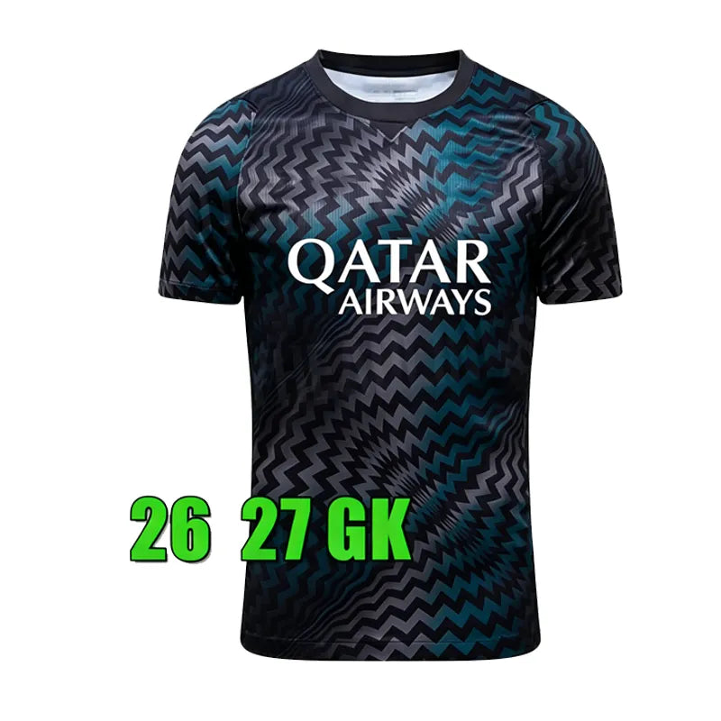 26 27 psges jersey KOLO MUANI BARCOLA DEMBELE maillot PSGE soccer shirts ZAIRE E - SitterJersey.com