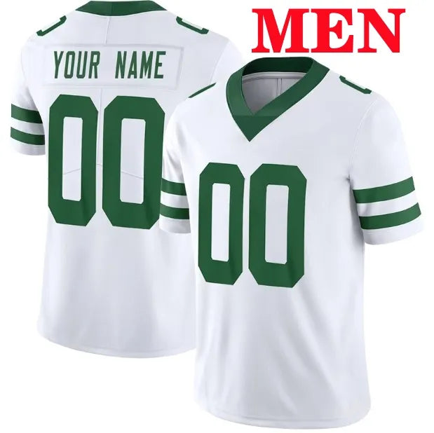 New YorkCity JetsS jersey Kenyon Sadiq David Bailey Omar Cooper Jr Geno Smith Ga - SitterJersey.com