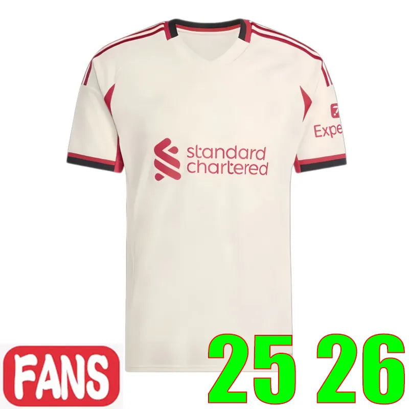 Liveropool Jersey 26 27 SZOBOSZLAI LFC ISAK WIRTZ EKITIKE M.SALAH VIRGIL soccer  - SitterJersey.com