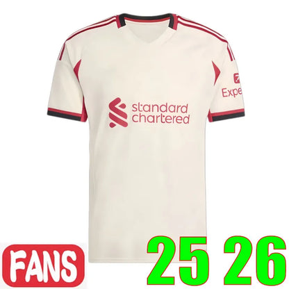 Liveropool Jersey 26 27 SZOBOSZLAI LFC ISAK WIRTZ EKITIKE M.SALAH VIRGIL soccer  - SitterJersey.com