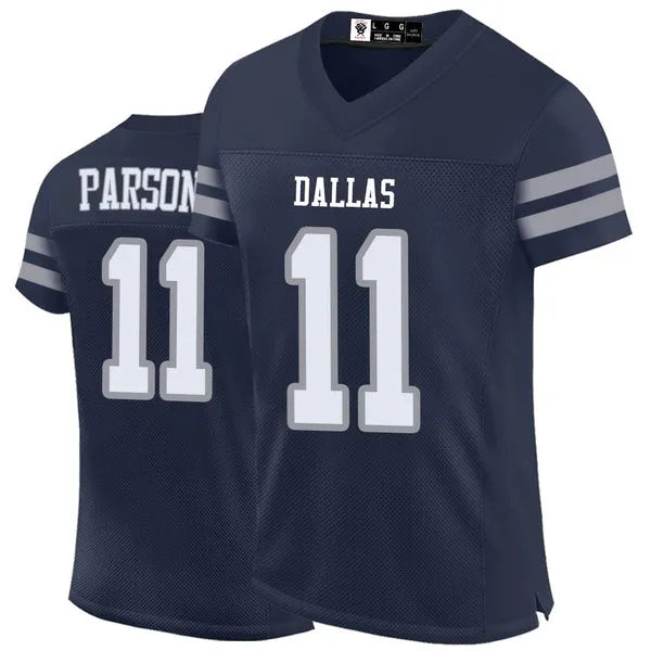 88 Lamb Parsons Prescott Diggs Aubrey 2024 Football Jerseys Ferguson Rush Stauba - SitterJersey.com