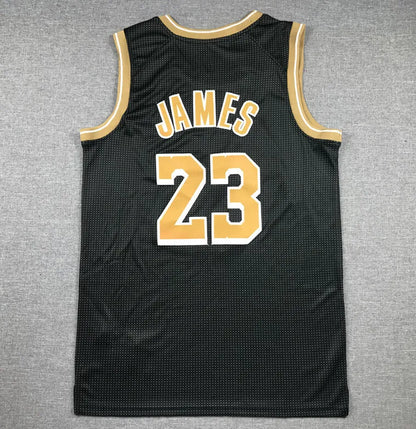 Stitched Basketball Jerseys James Bronny James Jr Cavs High School St Vincent St - SitterJersey.com