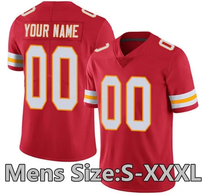 15 Patrick Mahomes Travis Kelce Isaih Pacheco Football Jersey Xavier Worthy Chri - SitterJersey.com