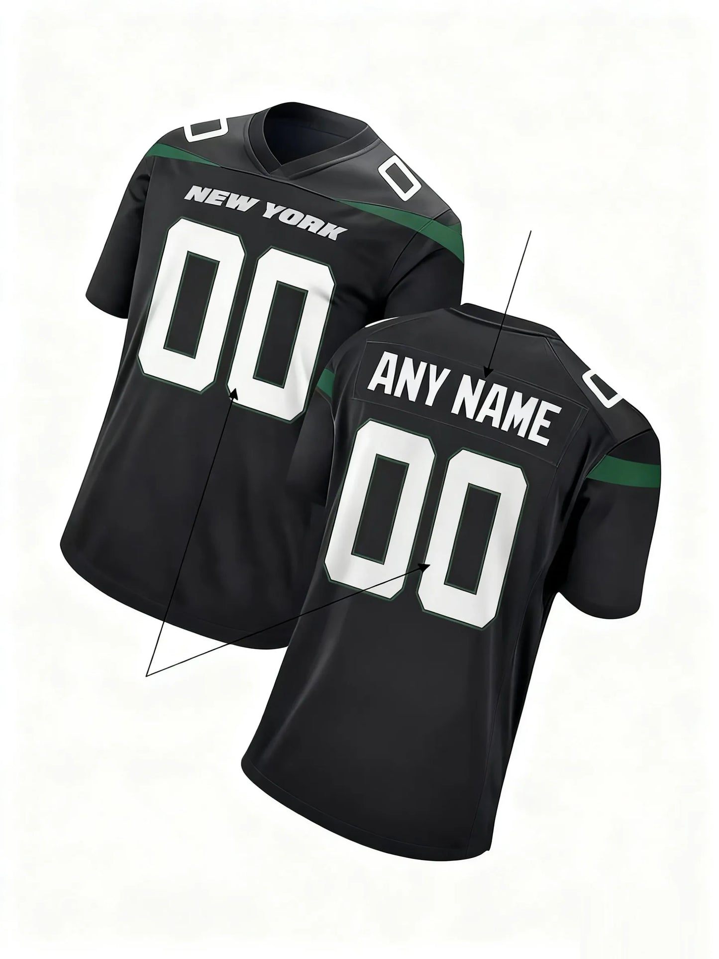 Custom Football Jersey Stroud Collins Anderson Jr. Dell Jerseys Any Name Number  - SitterJersey.com