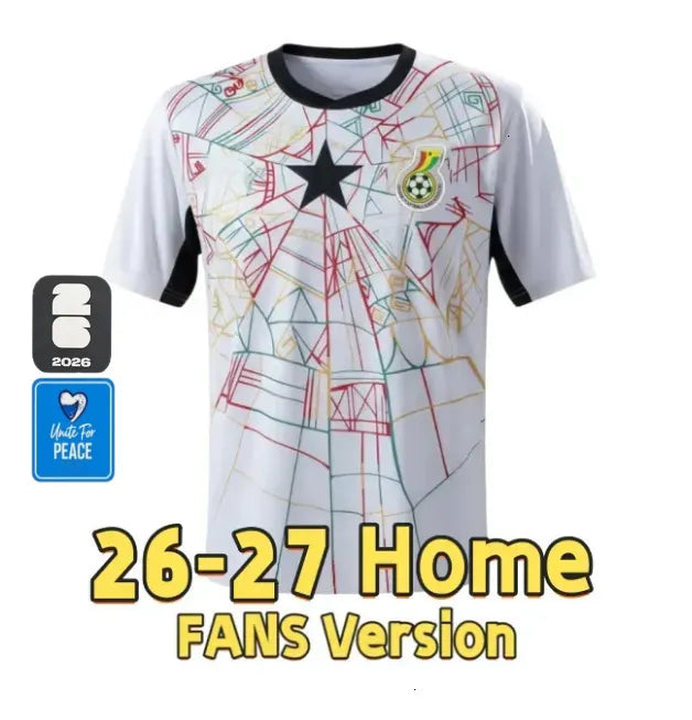 ghana jersey 2026 worldcup J.AYEW A.AYEW KUDUS SEMENYO WILLIAMS soccer jersey PA - SitterJersey.com